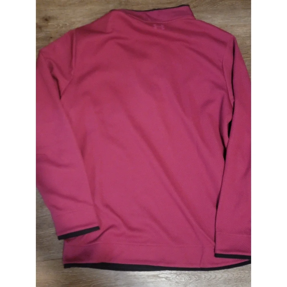 Under Armour Men XXL Golf Storm Long Sleeve Pullover Maroon New 1317345-635 - Picture 11 of 13